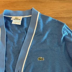 Lacoste croc cardigan